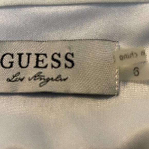 Guess White Party Dress Body Con - Picture 10 of 12